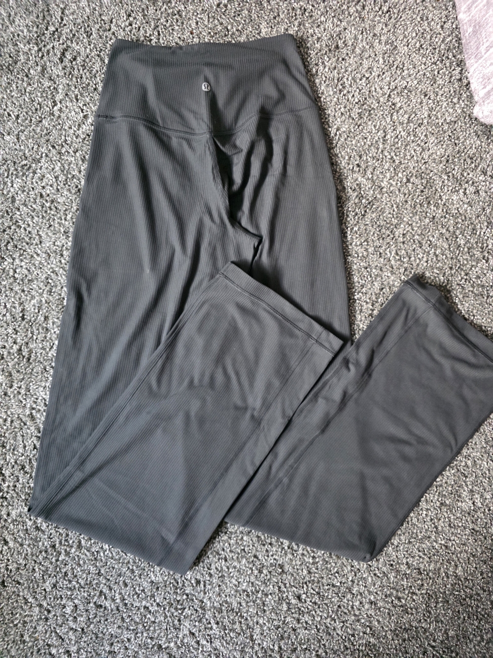 LuluLemon Align Ribbed High-Rise Flare Yoga Pants